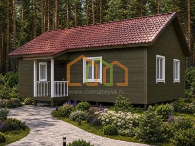 Дом из бруса «КЛИН»