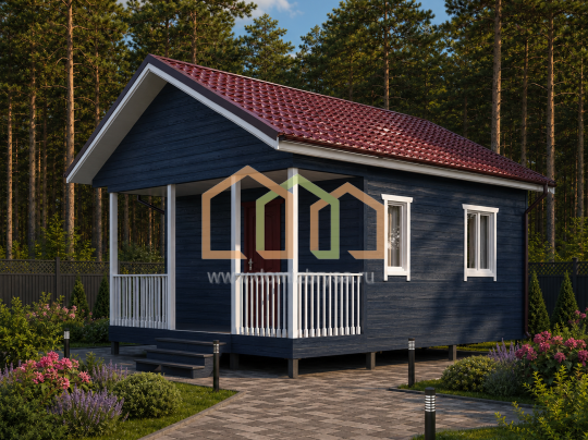 Дом из бруса «БАЛАШИХА»